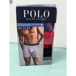 Polo Ralph Lauren 3 pack Men's Boxer Briefs Large 36-38" NEW